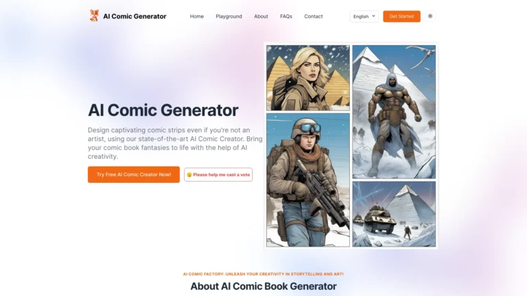 Popular AI Comic Generator AI Tool Review