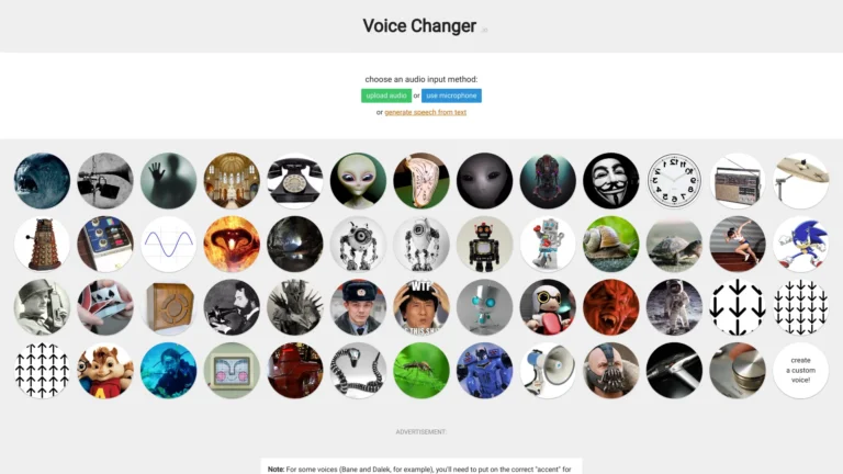 Top Voice Changer .io AI Tool Review
