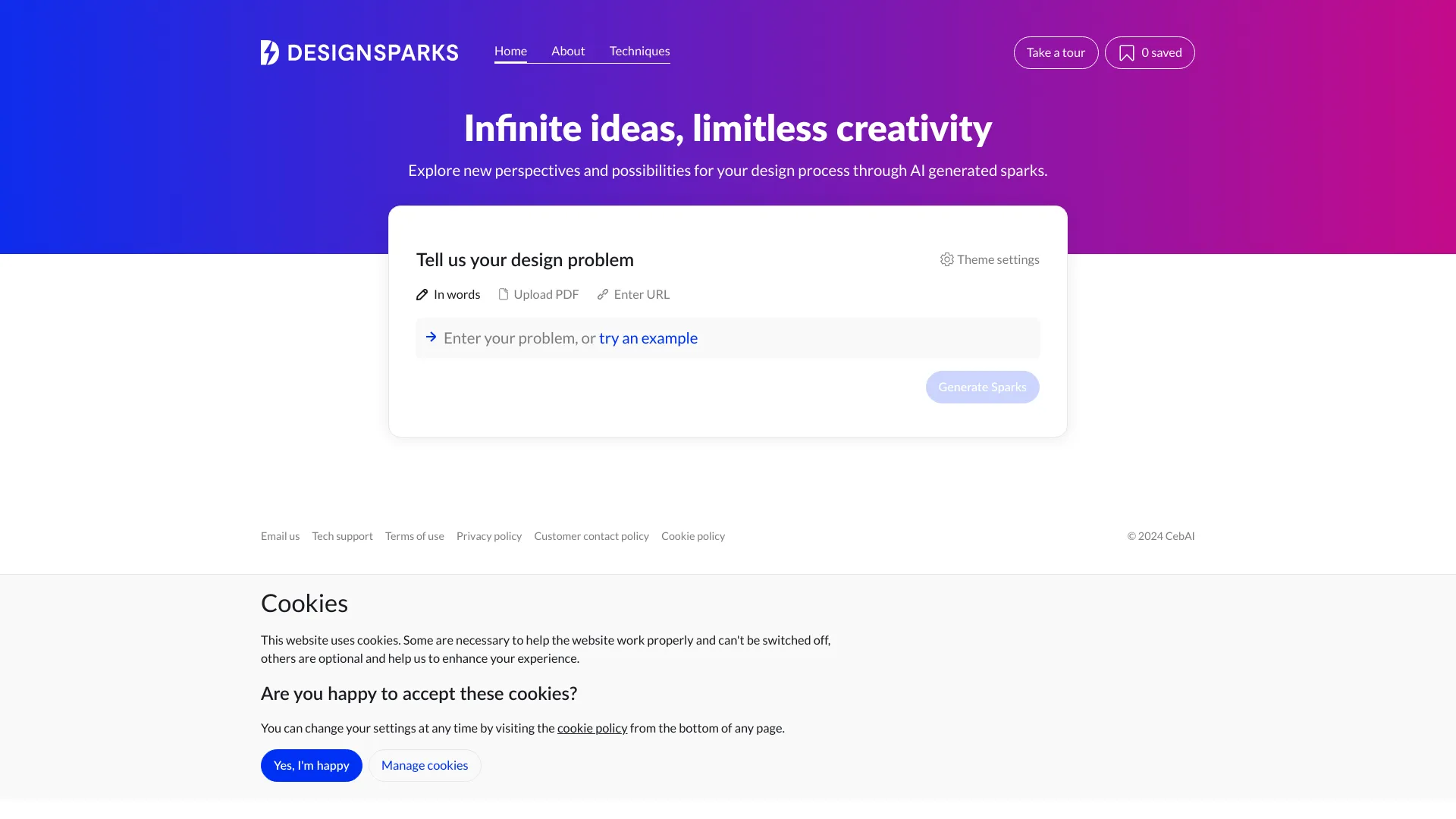 Design Sparks logo