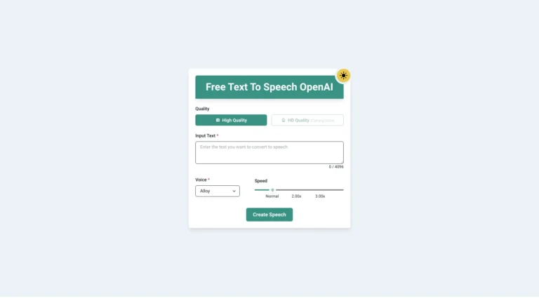 Trending Text To Speech Openai AI Tool Review