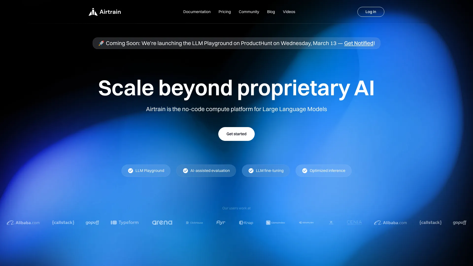 Airtrain AI logo