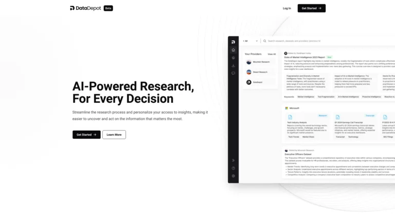Trending Datadepot AI Tool Review