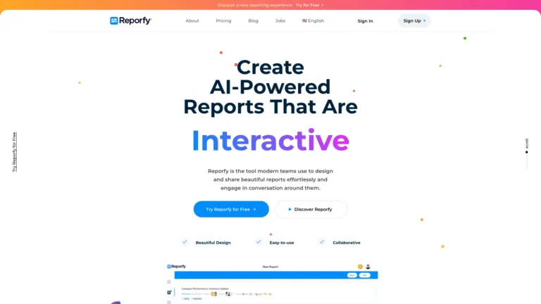 Top Reporfy AI Tool Review
