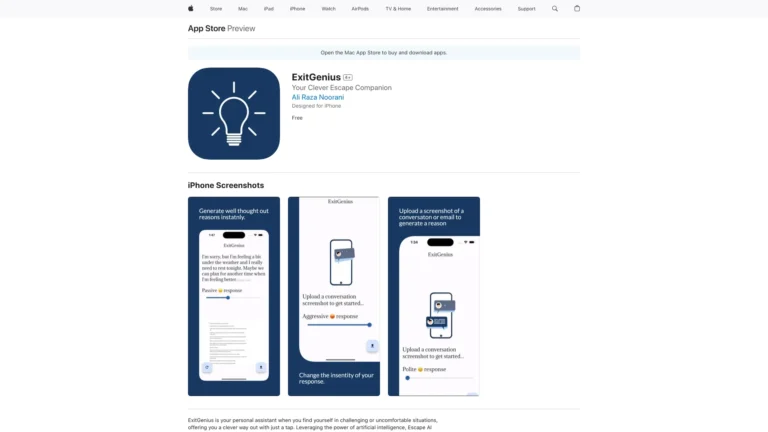 Advanced Exitgenius AI Tool Review