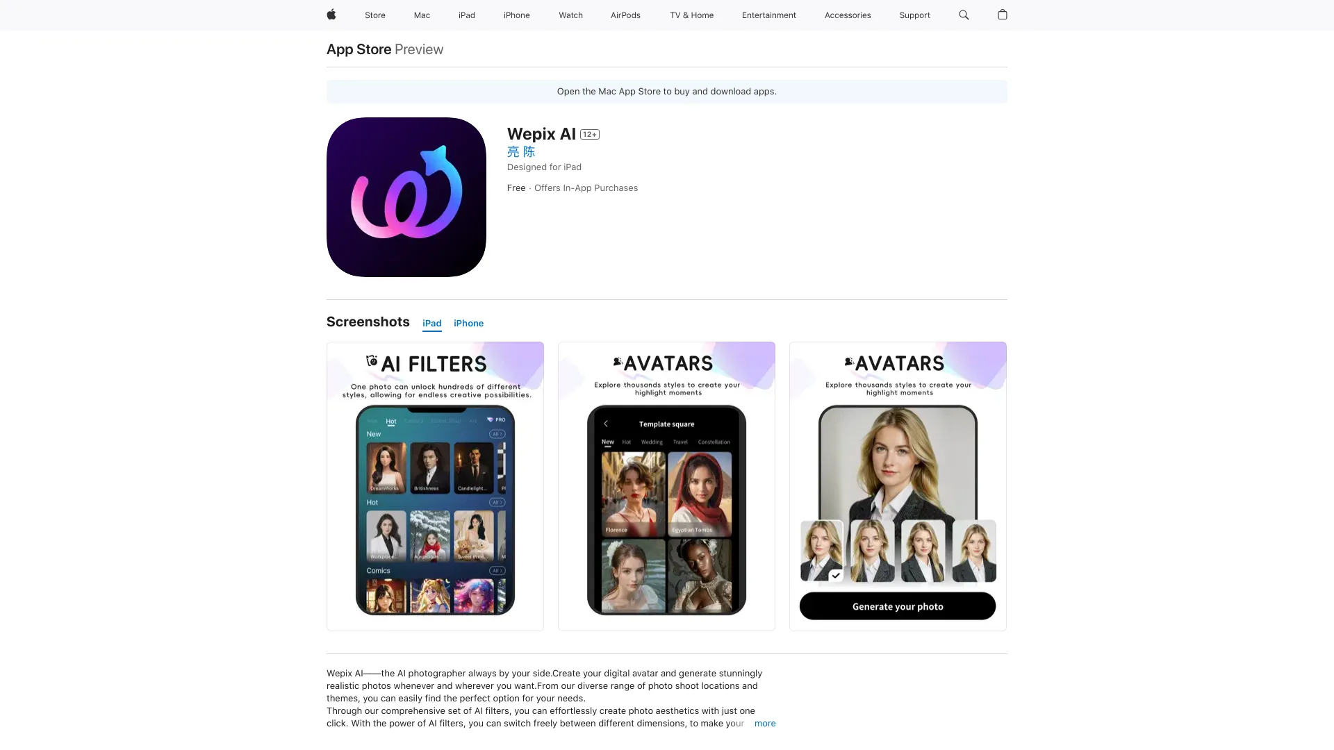 Wepix AI logo