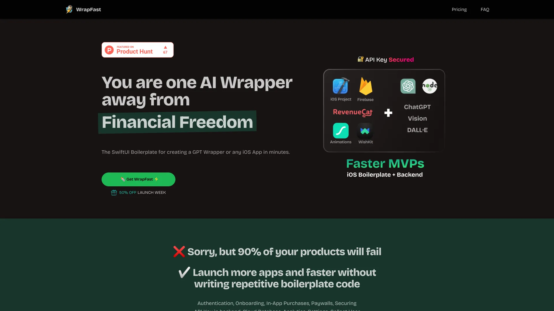 WrapFast logo