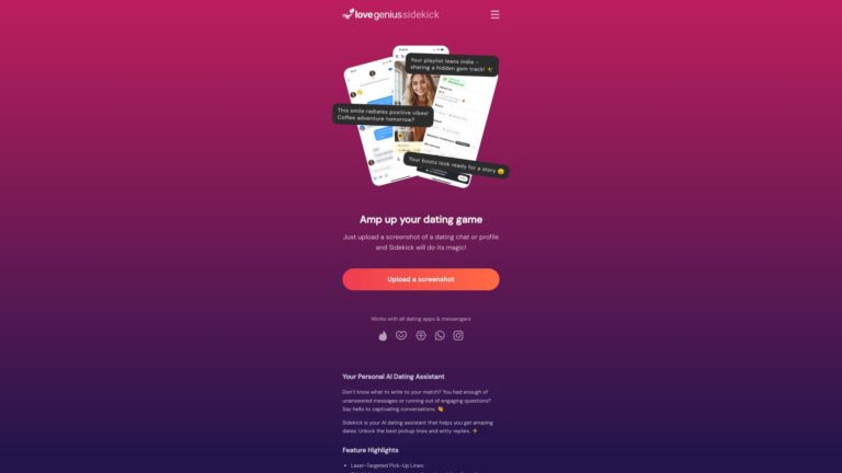 Powerful Lovegenius Sidekick AI Tool Review