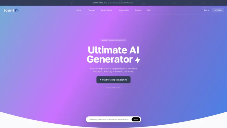 Innovative Iconi AI AI Tool Review