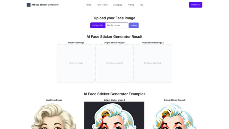 Popular AI Face Sticker Generator AI Tool Review
