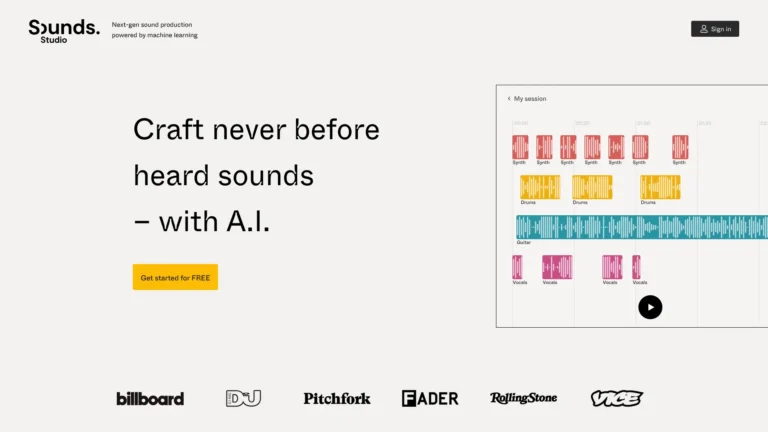 Popular Sounds.studio AI Tool Review