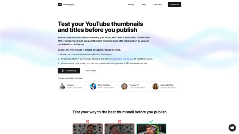 Best Thumblytics AI Tool Review