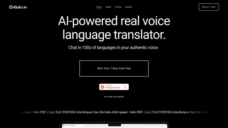 Advanced Dialects AI Tool Review