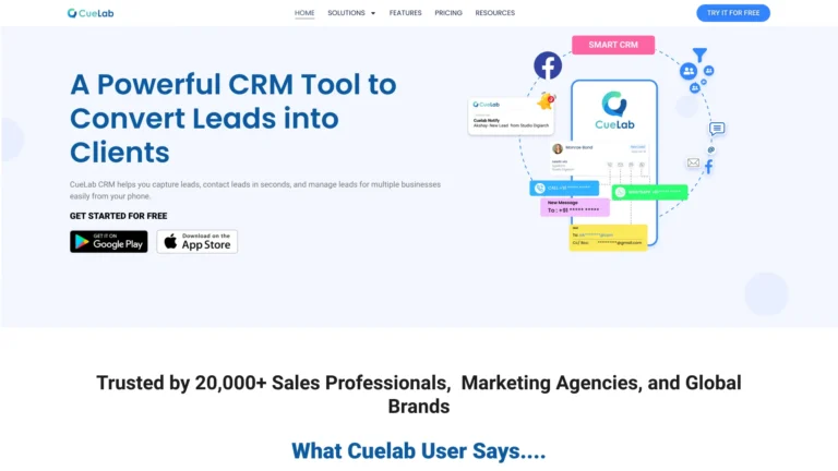 Smart Cuelab Crm AI Tool Review