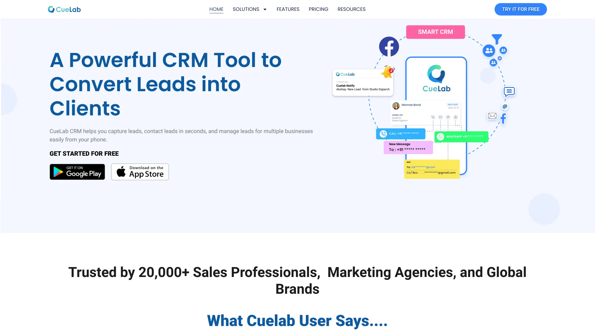 CueLab CRM logo