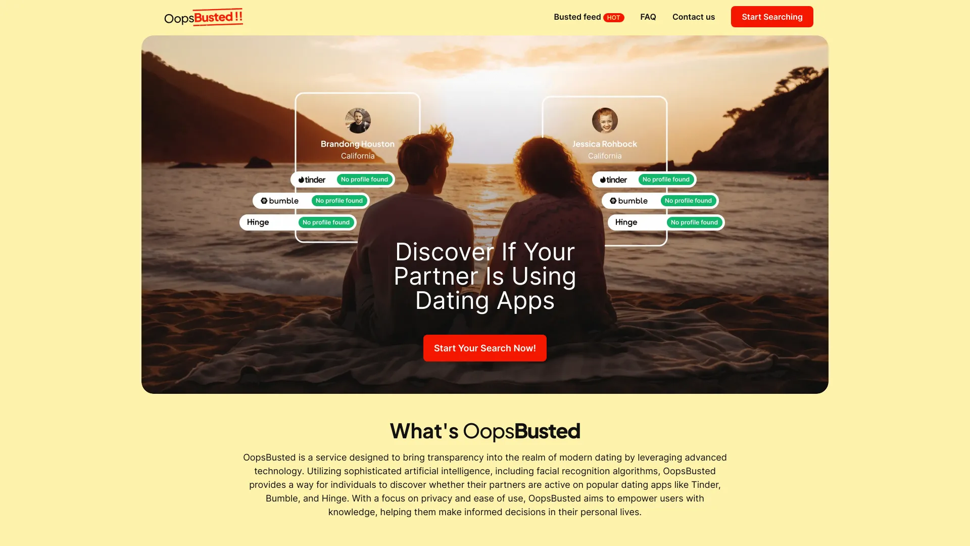 OopsBusted logo