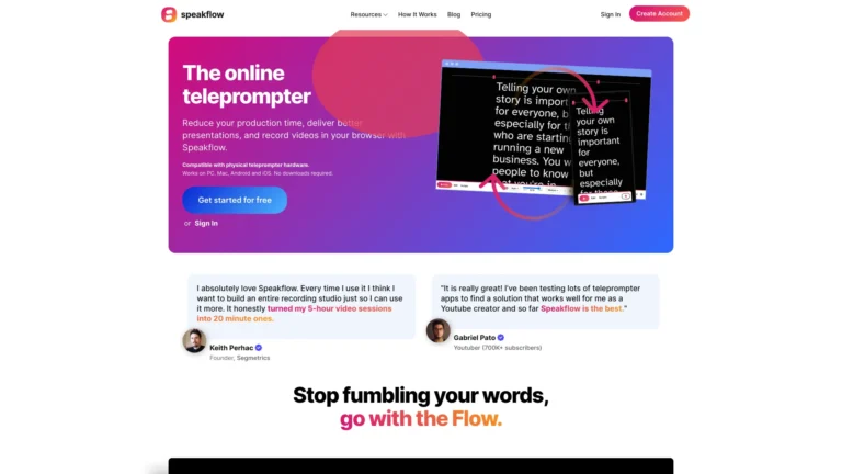 Free Speakflow AI Tool Review