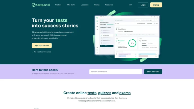 Smart Testportal AI Tool Review
