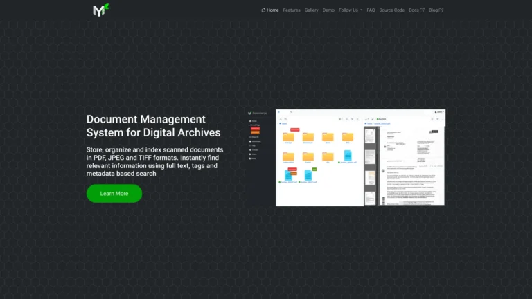 Free Papermerge Dms AI Tool Review