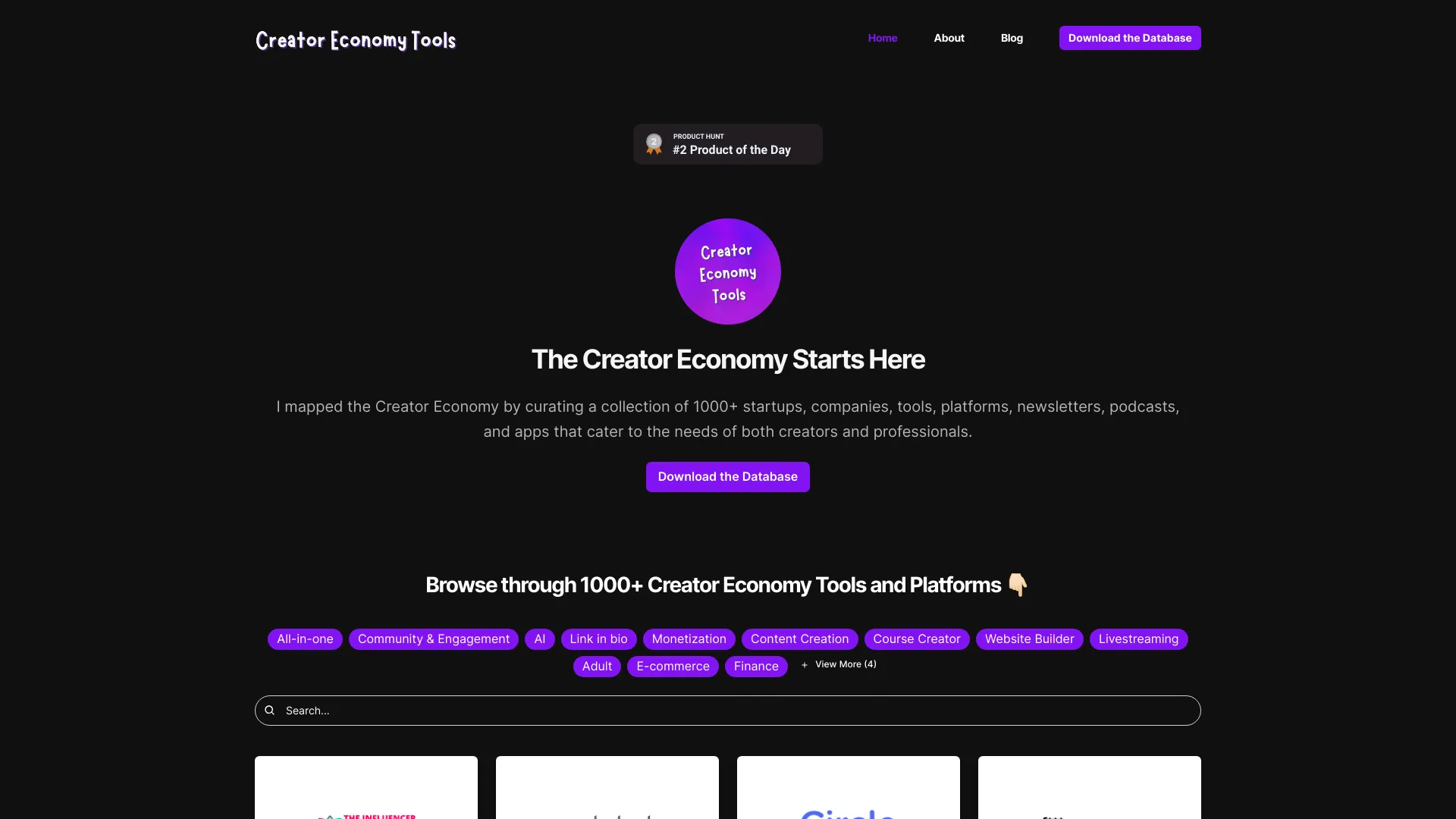 Creator Economy Tools logo