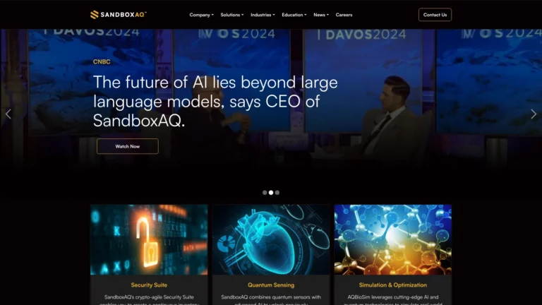 Free Sandboxaq AI Tool Review
