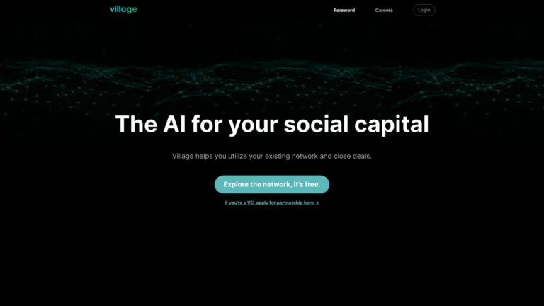Trending Village AI Tool Review