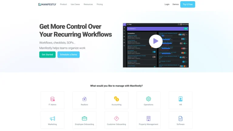 New Manifestly Checklists AI Tool Review