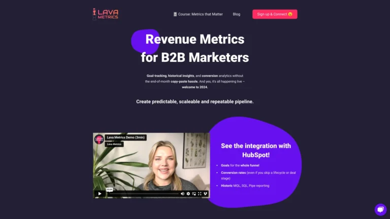 Free Lava Metrics AI Tool Review