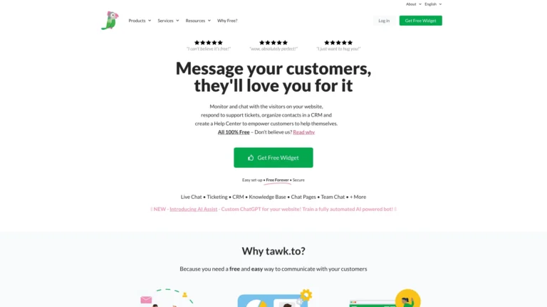 Top Tawk.to Hire Chat Agents AI Tool Review