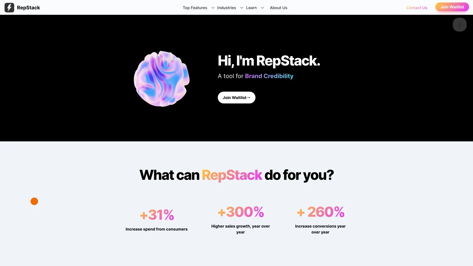 RepStack logo