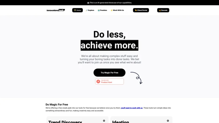 Smart Innovationhack AI Tool Review