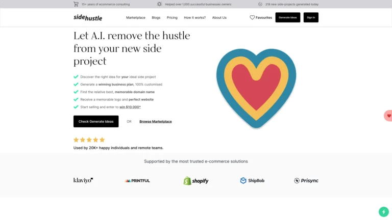 Top Side Hustle AI Tool Review