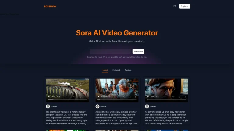 Innovative Sora.mov AI Tool Review