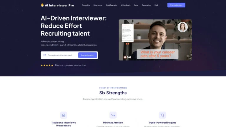 Top AI Interviewer Pro AI Tool Review