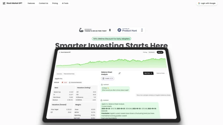 Top Stock Market Gpt AI Tool Review