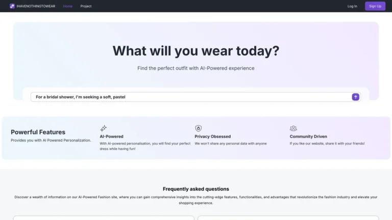 Smart I Have Nothing To Wear AI Tool Review