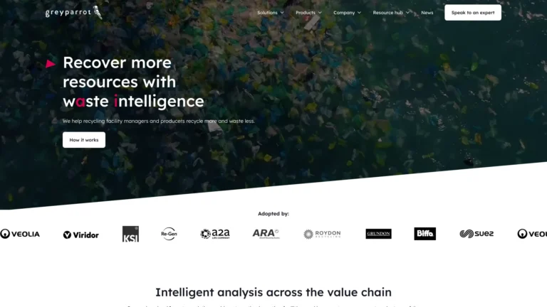 Innovative Greyparrot AI Tool Review