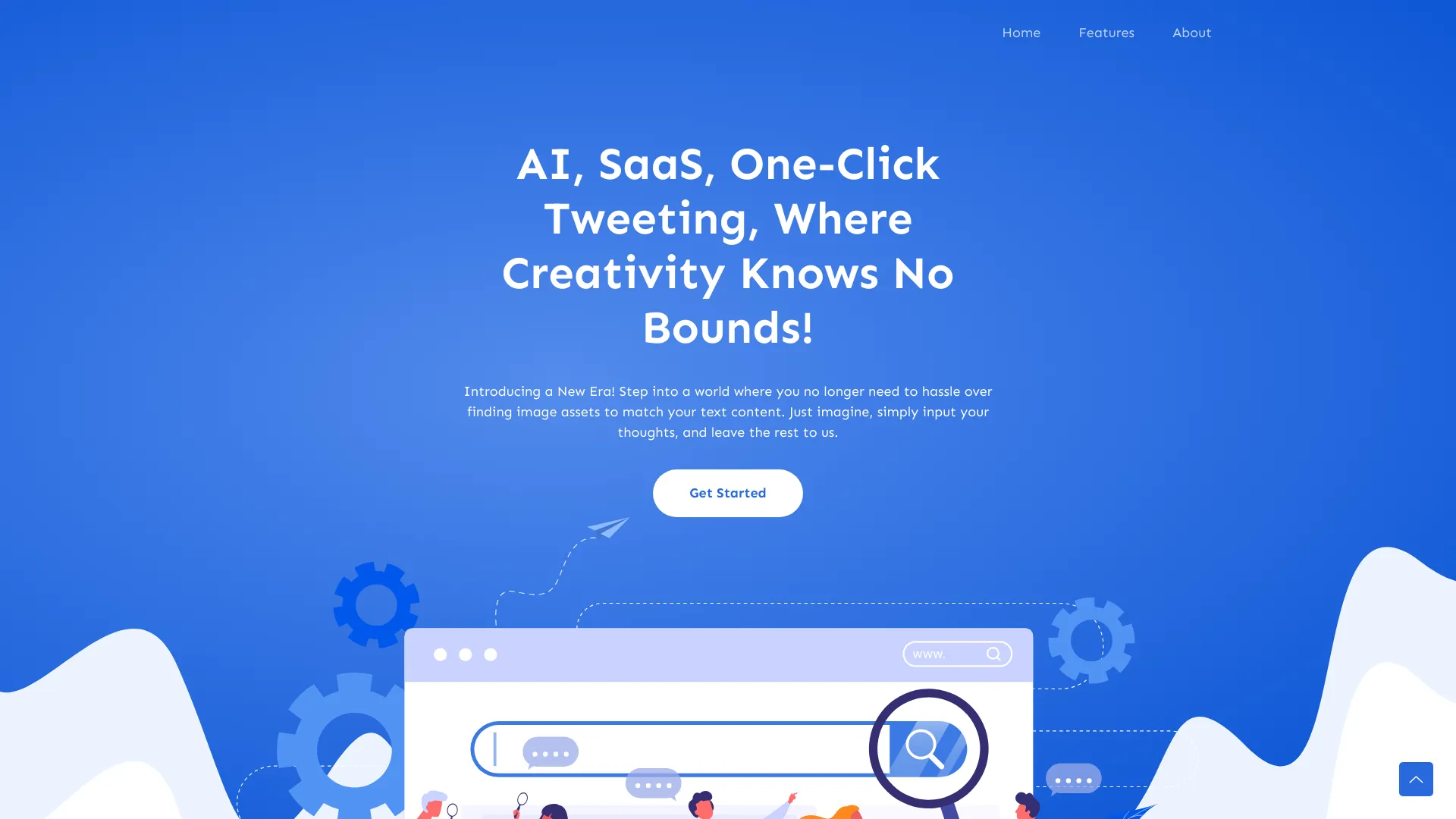 AI, SaaS, One logo
