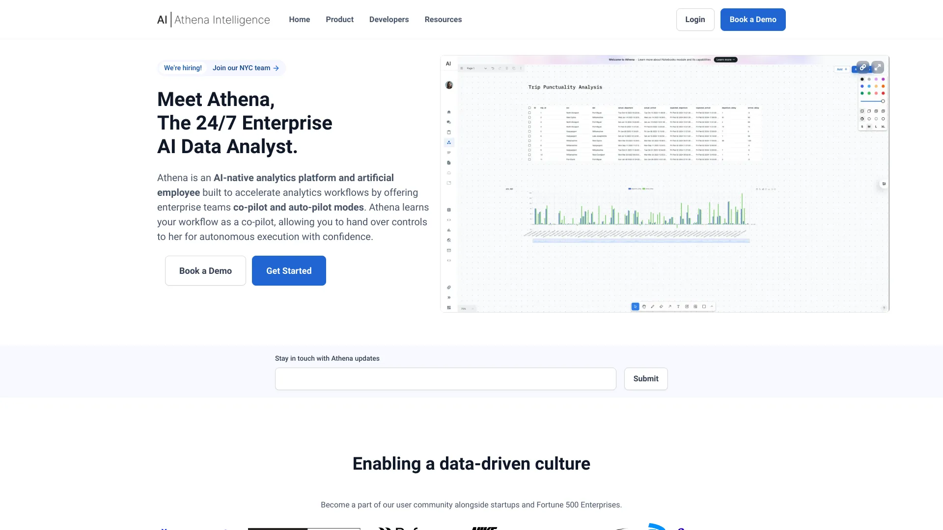 Athena Intelligence logo