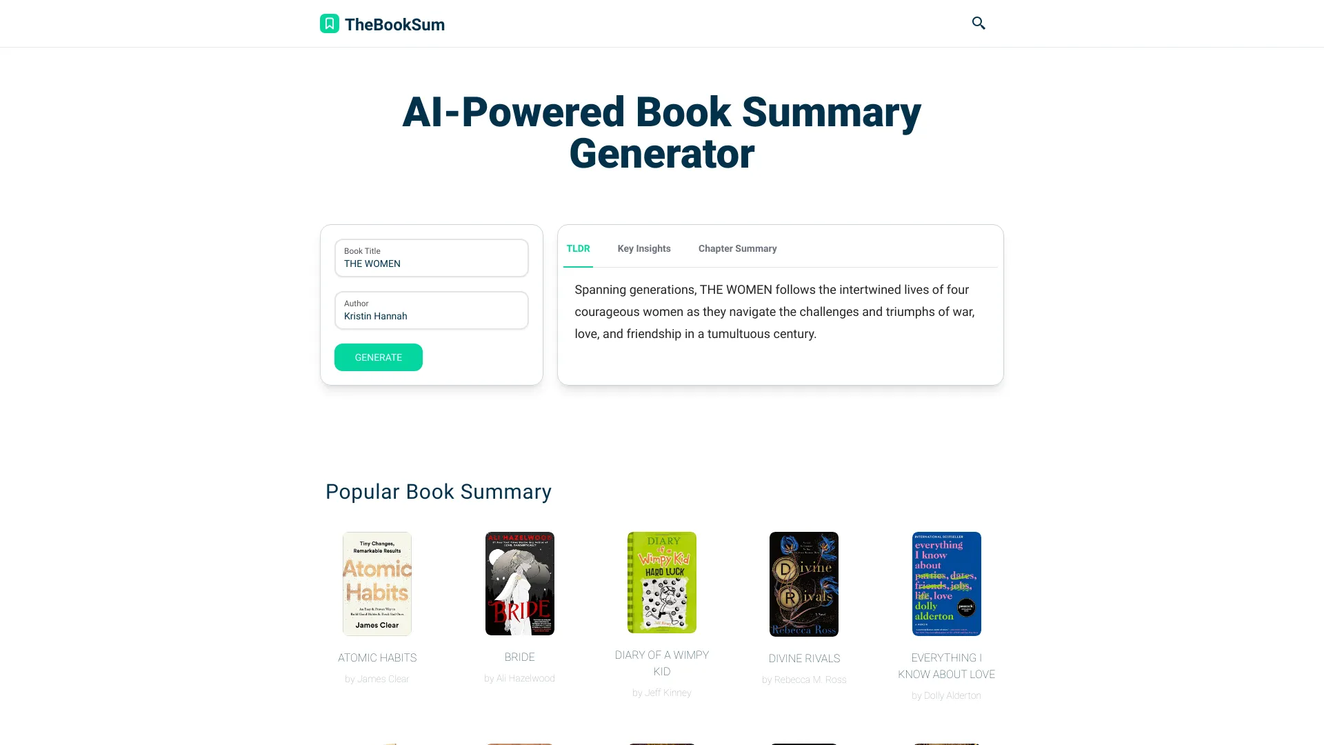 TheBookSum logo