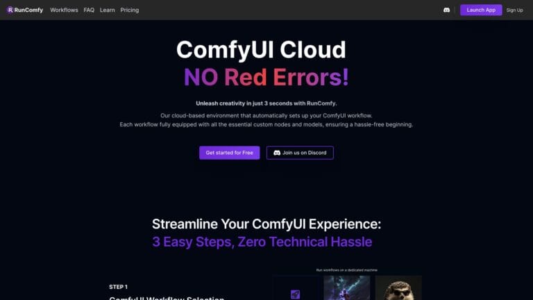 Innovative Runcomfy AI Tool Review