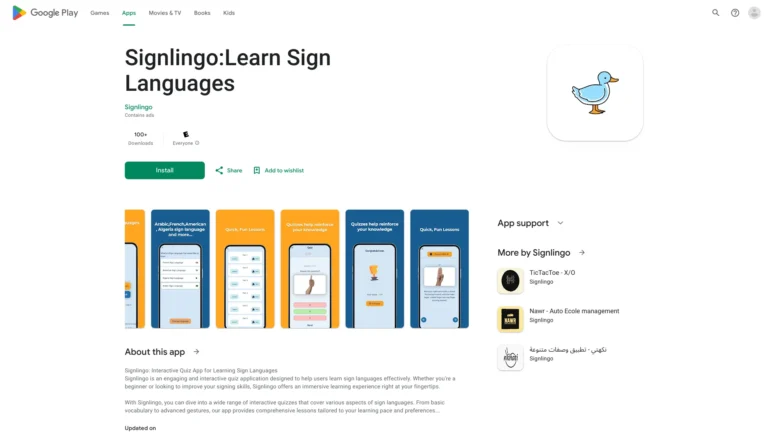 Best Signlingo AI Tool Review