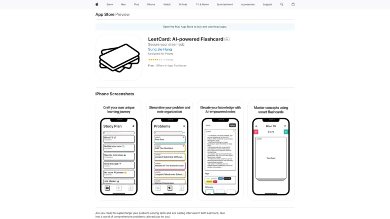 Advanced Leetcard AI Tool Review