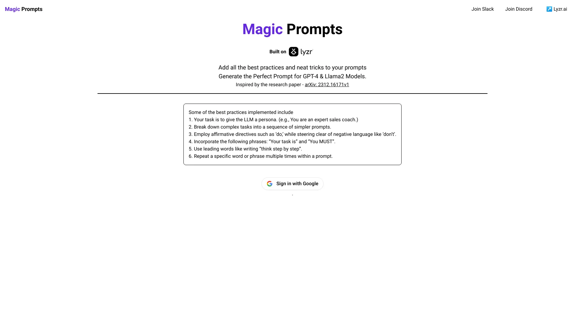 Magic Prompts logo