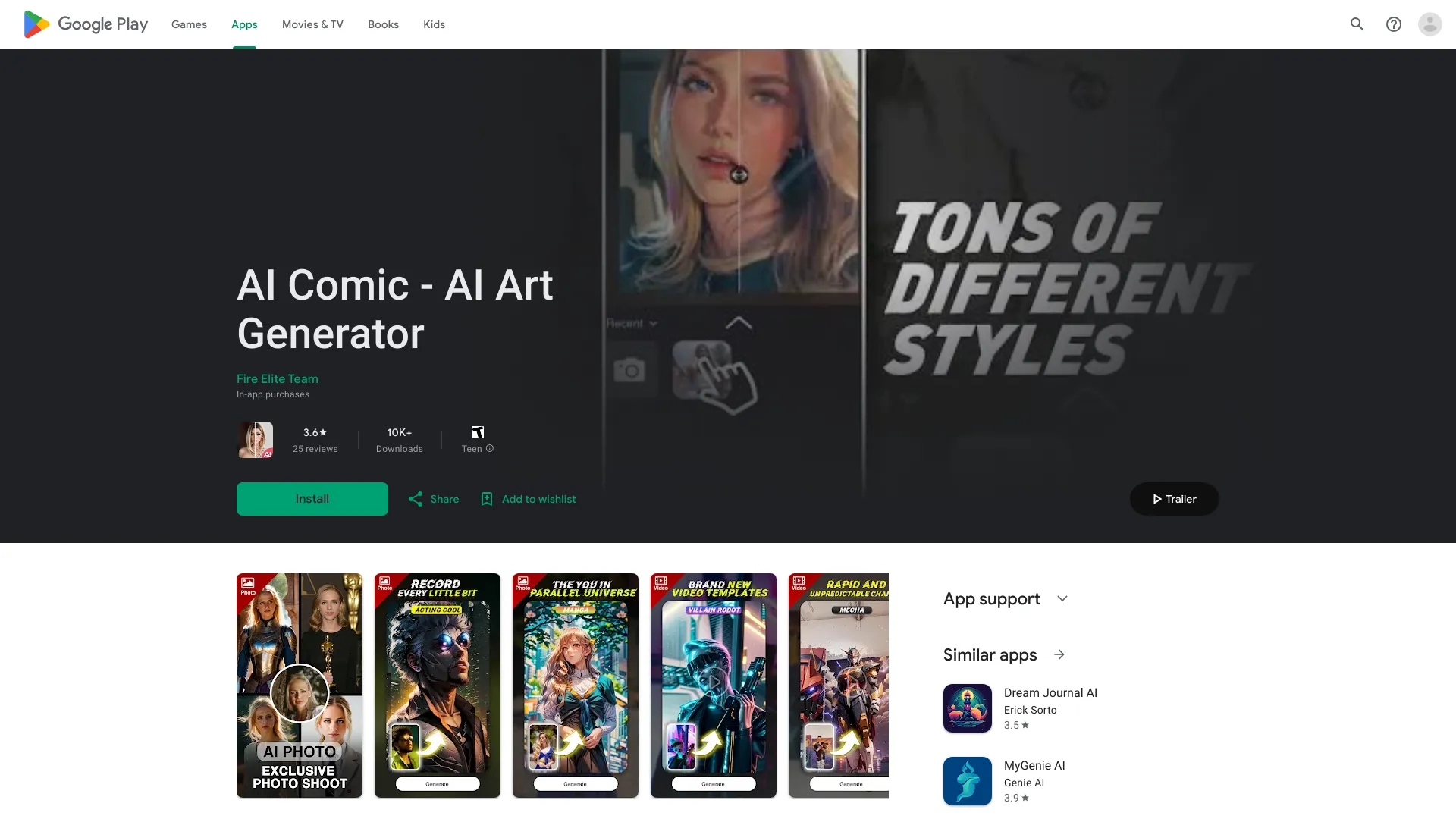 AI Comic logo