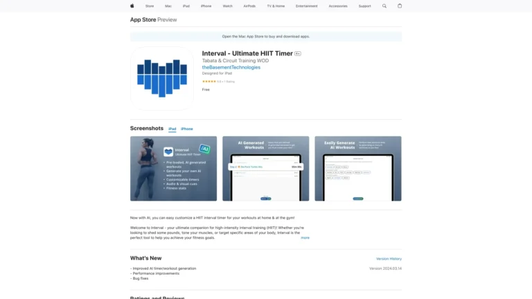 Free Interval AI Tool Review