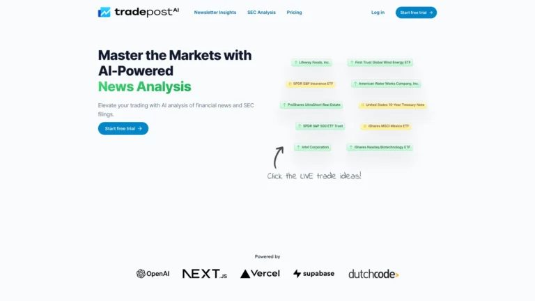 Smart Tradepost.ai AI Tool Review