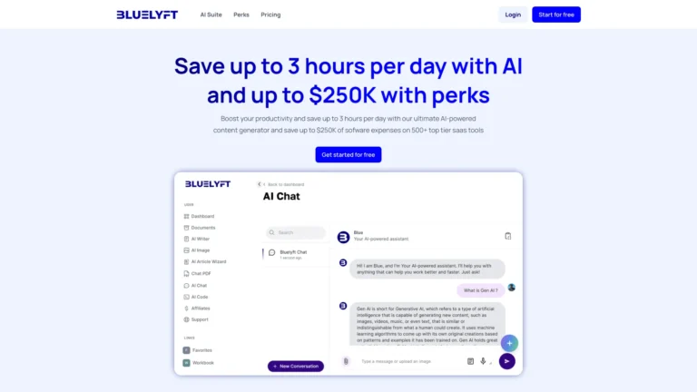Popular Bluelyft AI Tool Review