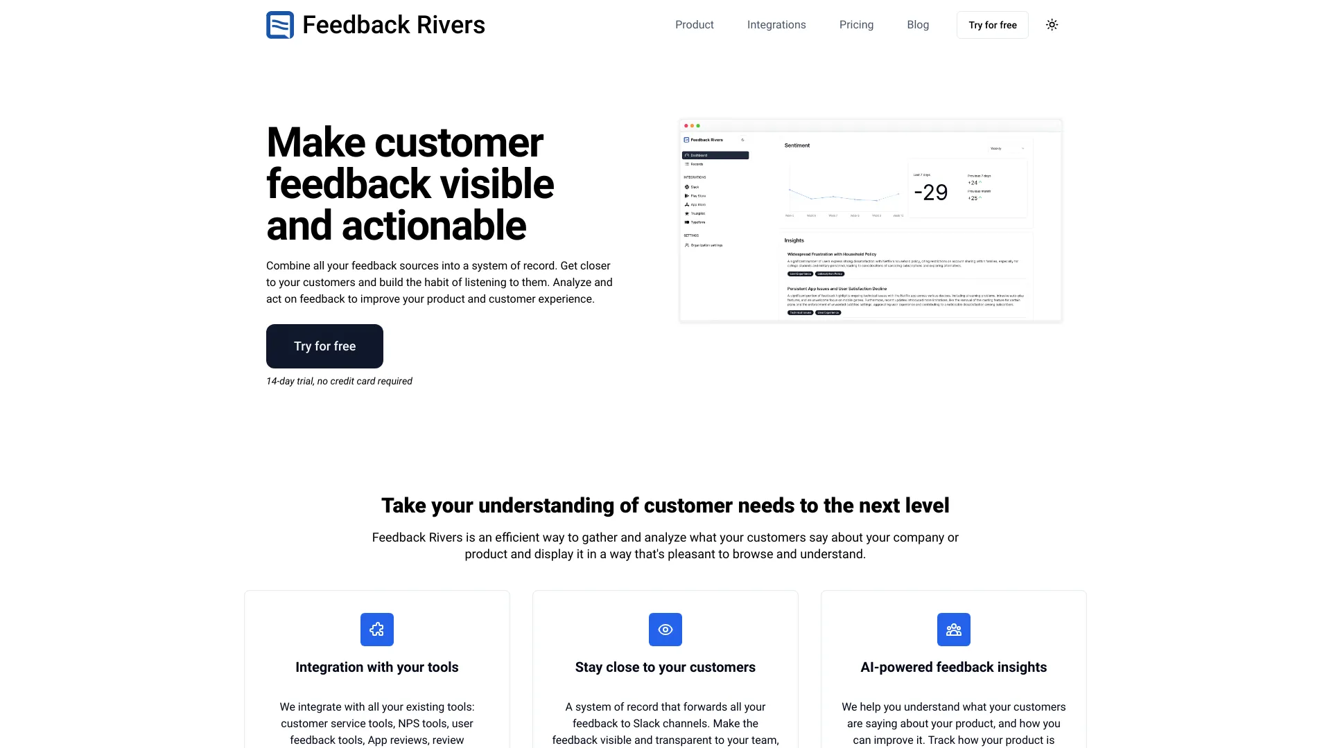 Feedback Rivers logo