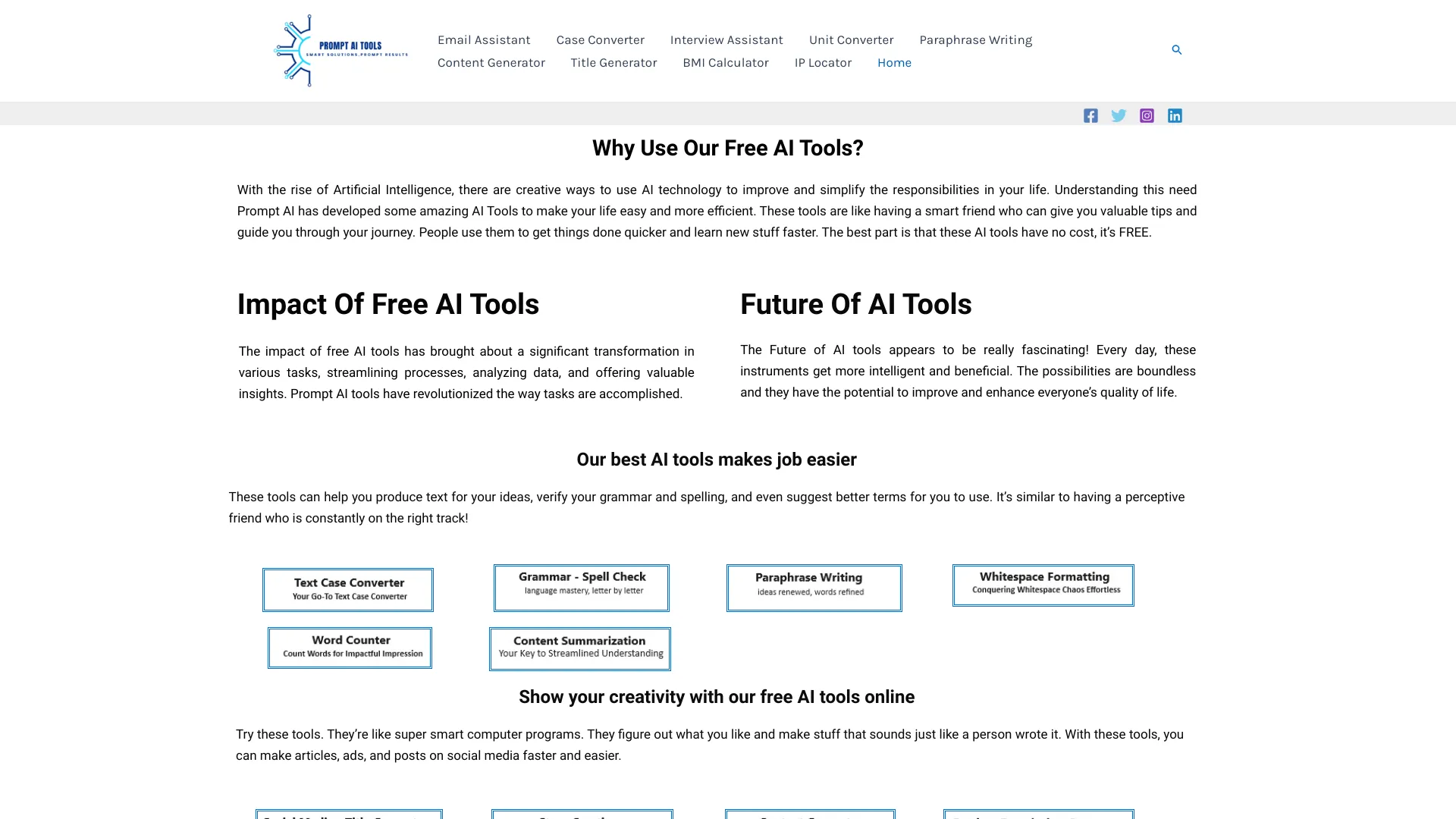 Prompt AI Tools logo