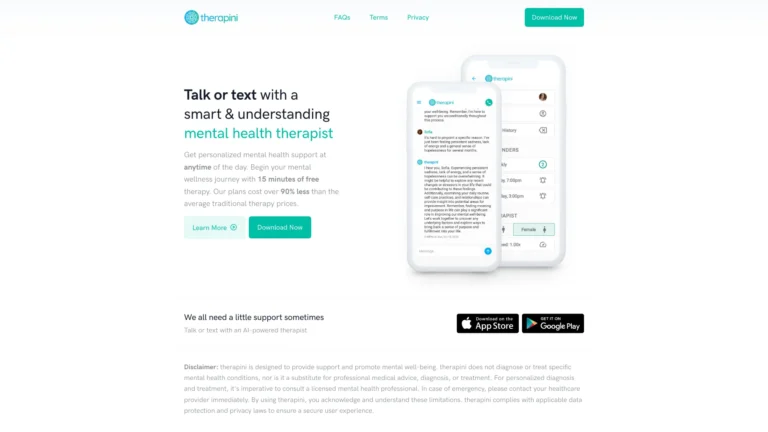 Innovative Therapini AI Tool Review